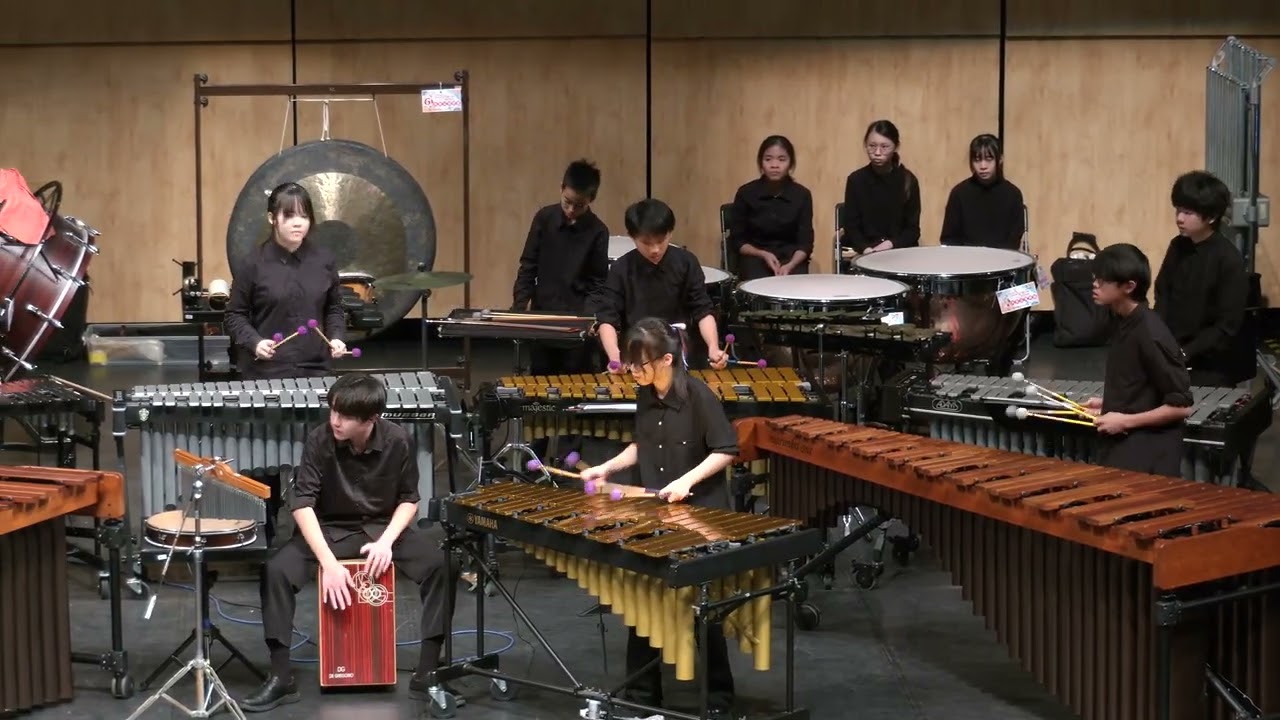 平鎮國中打擊樂團-114全國賽自選曲1: Emmanuel Sejourne: The Mysterious Waterfall_1150314