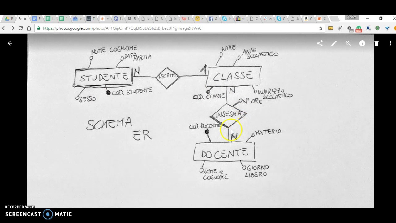 1. Creazione di un Database Access da schema ER
