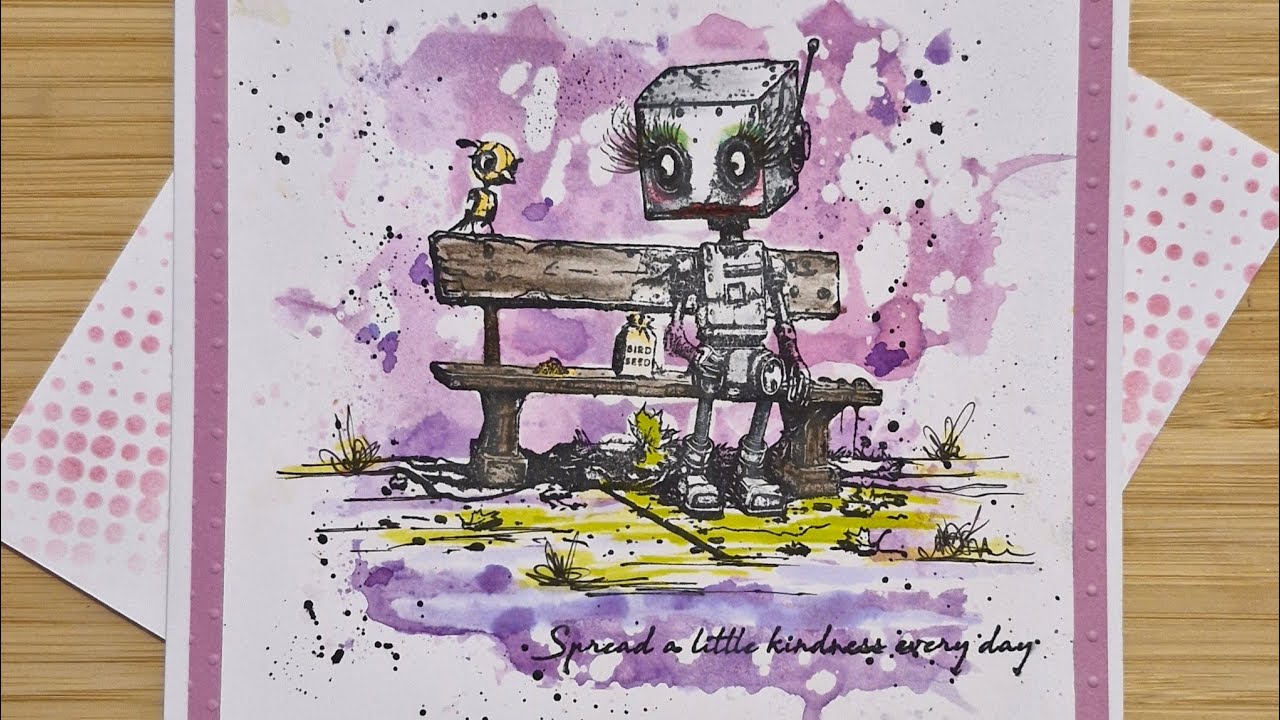 Monday fun day with Andy Skinner stamps & ink-ology