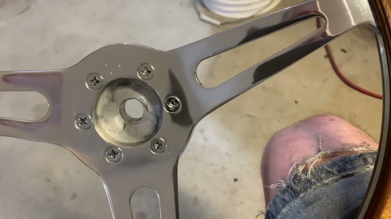 Factory Five Shelby 427 Cobra Roadster - The interior wiring and steering wheel clean up is done.
