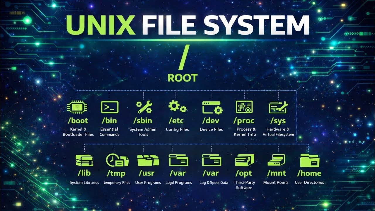 UNIX File System Made Simple 💡 | From Beginner to Pro 