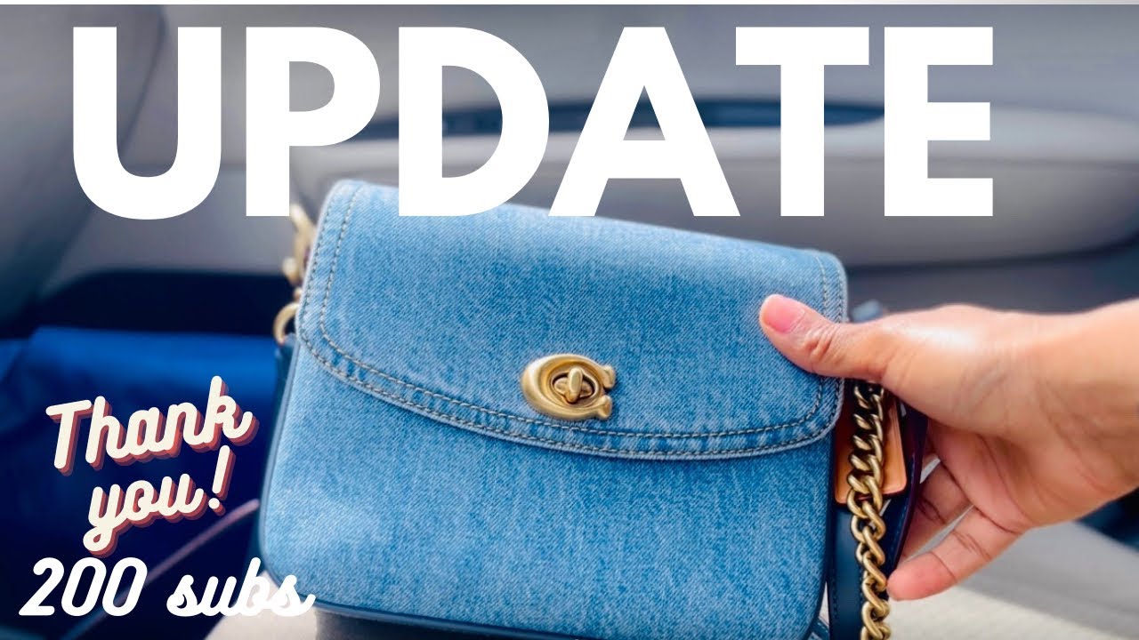 WHY I ALMOST RETURNED THE COACH DENIM CASSIE 19 + 🎉 200 SUBSCRIBERS GIVEAWAY (CLOSED)