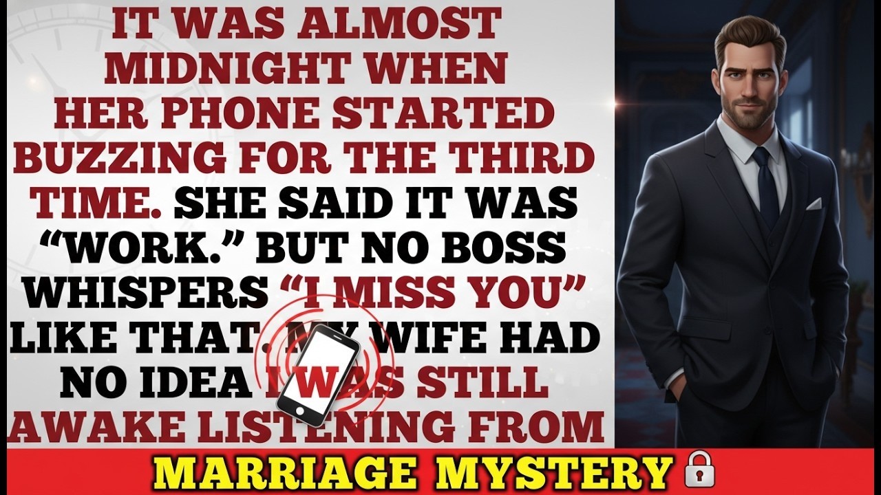 My Wife Thought I Was Asleep During Her Late Night Calls — She Never Expected What I Did Next