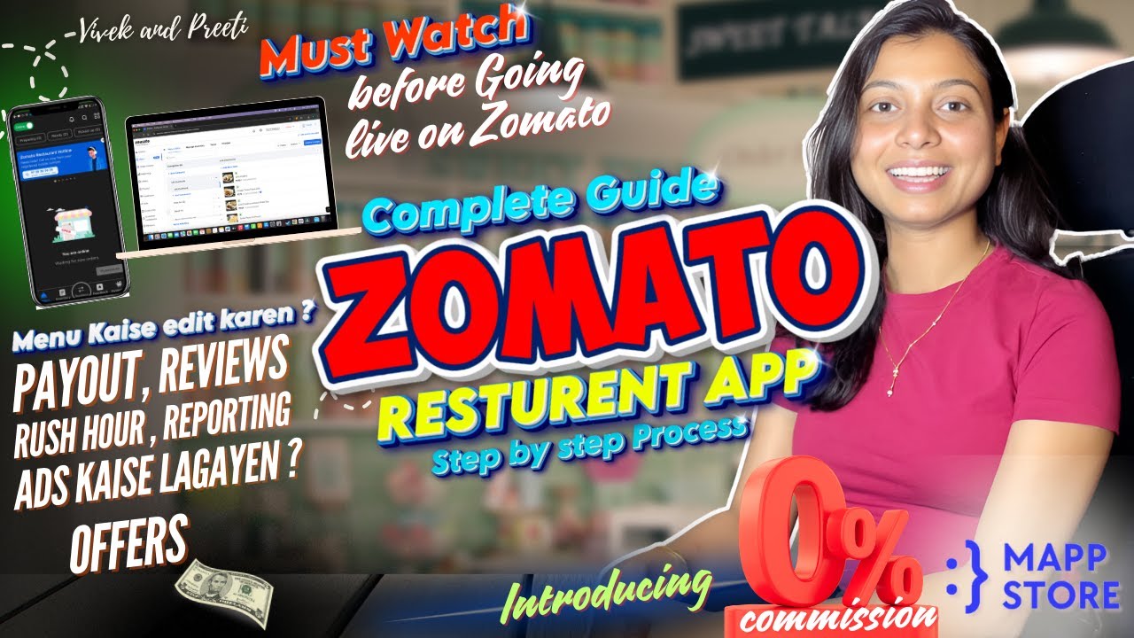 Полное руководство по приложению Zomato для ресторанов-партнеров | Обязательно к просмотру перед ...