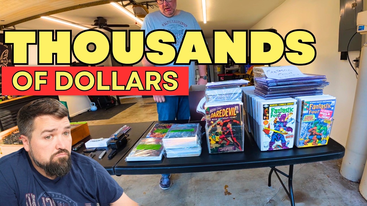 I emptied my Entire wallet for all these Garage Sale Finds
