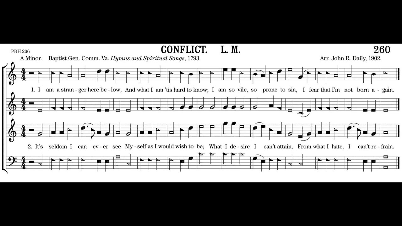 The Shenandoah Harmony (ShH) 260t Conflict