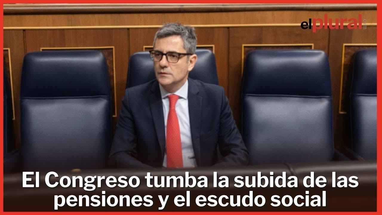 El Congreso tumba el 'decreto ómnibus' con la revalorización de las pensiones