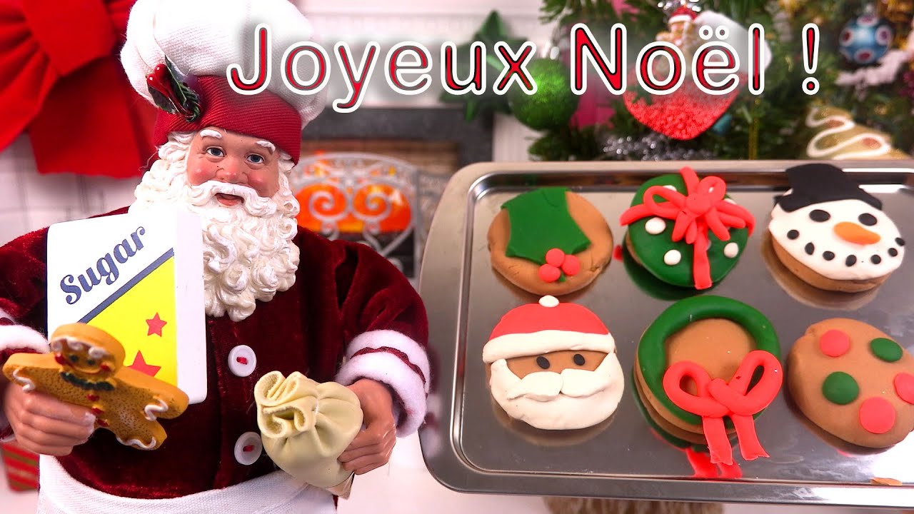 Noël 2021 🎄🎅🏼 Recette Petits Sablés Gâteaux du Père Noël Pâte à Modeler