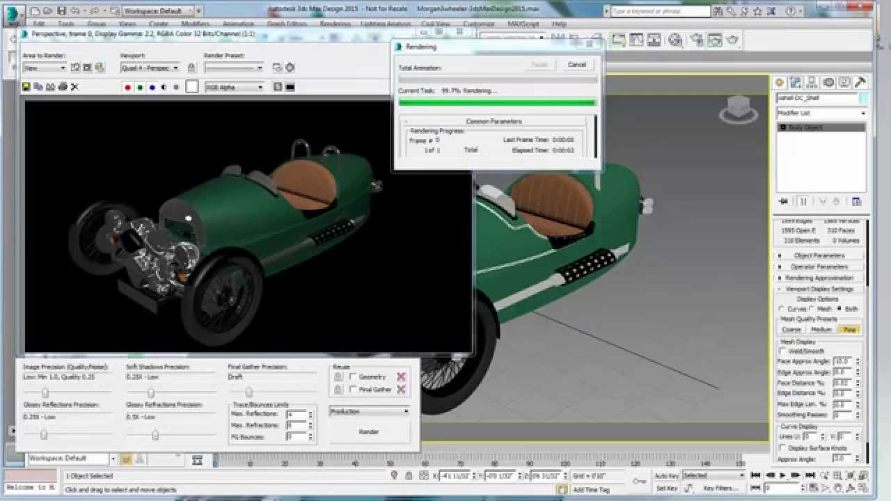 Inventor workflow part 1: Importing an Inventor model into 3ds Max Design