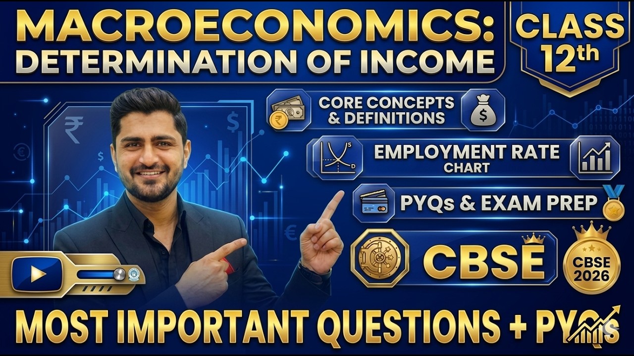 class 12 microeconomics determination of income and emoloyment