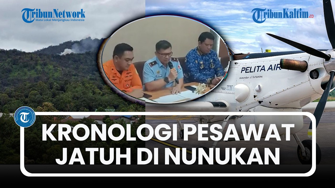 Pelita Air Benarkan Pesawat Jatuh di Nunukan Kaltara, Saksi Ungkap Detik-detik Kecelakaan