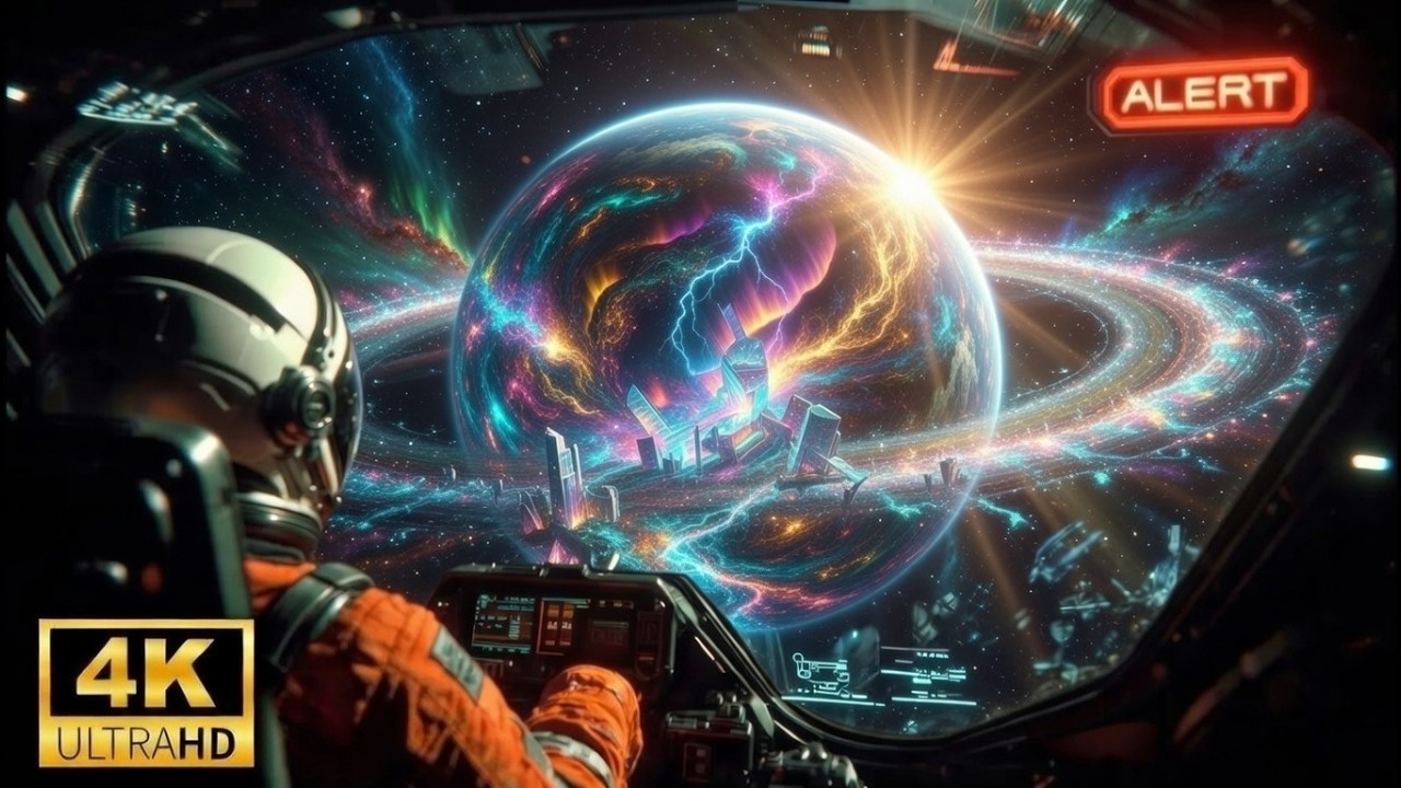 🚀 POV: First Steps on Alien Planet Xiliv | Mysterious Space Ambient 4K