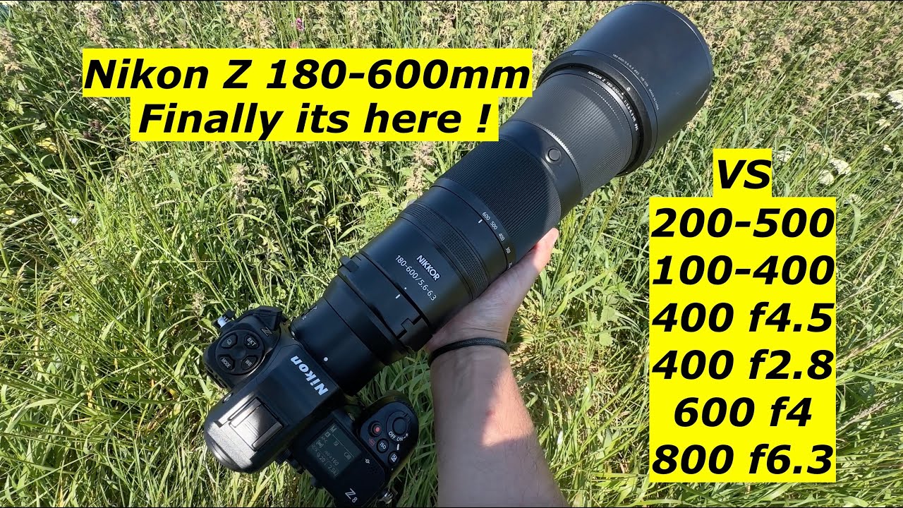 Nikon Z 180-600mm VR. Первый взгляд. Примеры. Качество изображения и фокусировка.