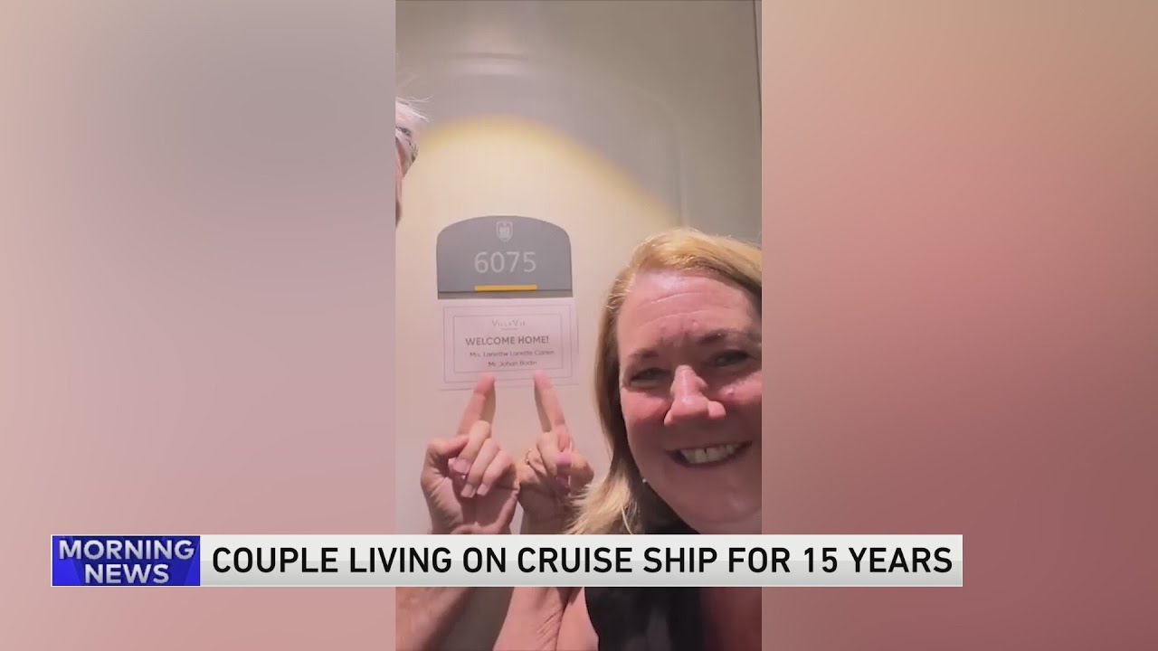 Couple Living on a Cruise Ship for 15 Years!