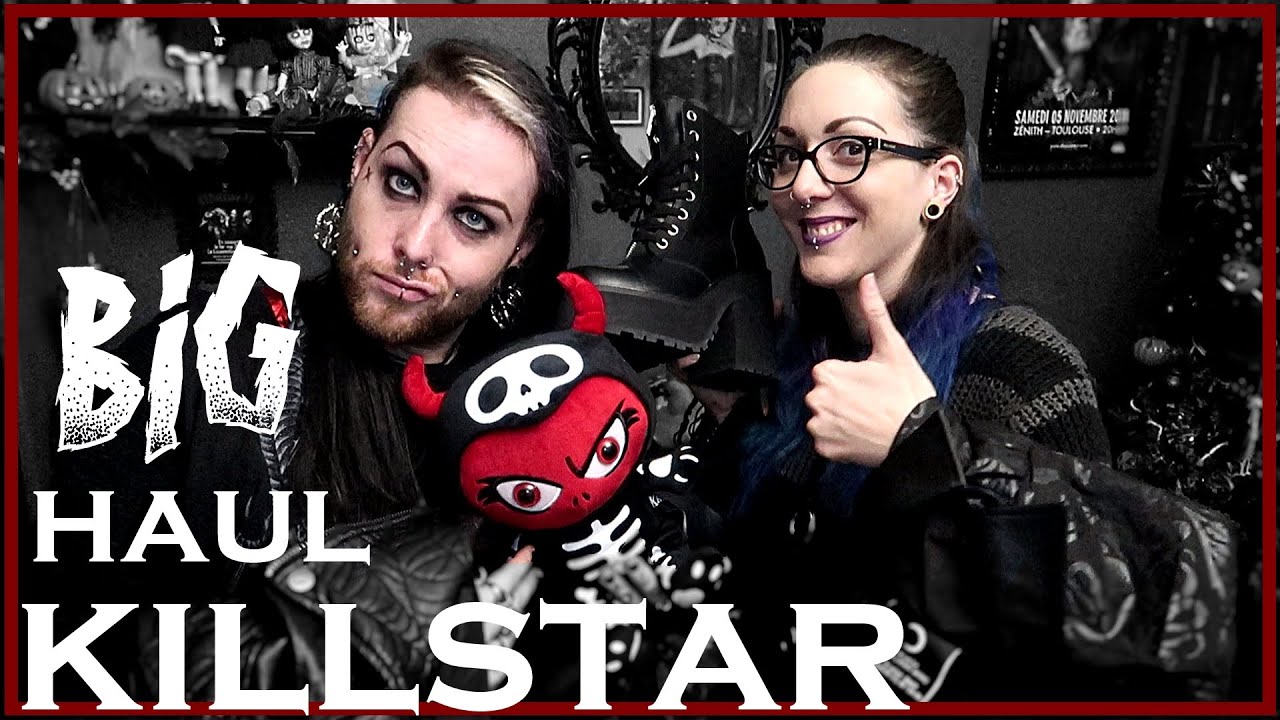 [HAUL] Craquage au BLACK FRIDAY sur KILLSTAR (avec la ch&eacute;rie) - Ray Hell