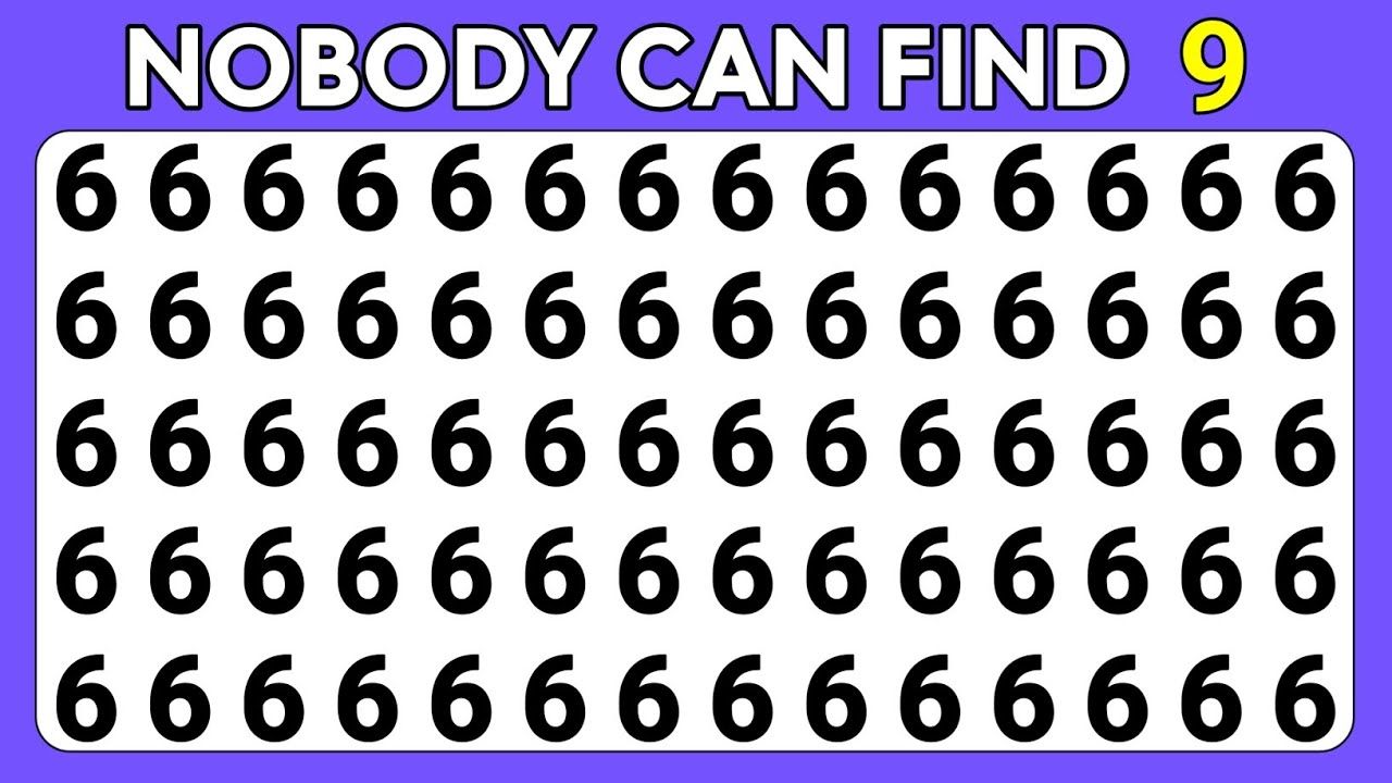 TEST YOUR EYES 👀 | Find The Odd One Out | Numbers & Letters | Emoji Quiz | Senior Challenge 