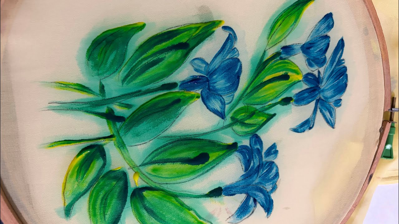 Beautiful florals with Acrymine colors