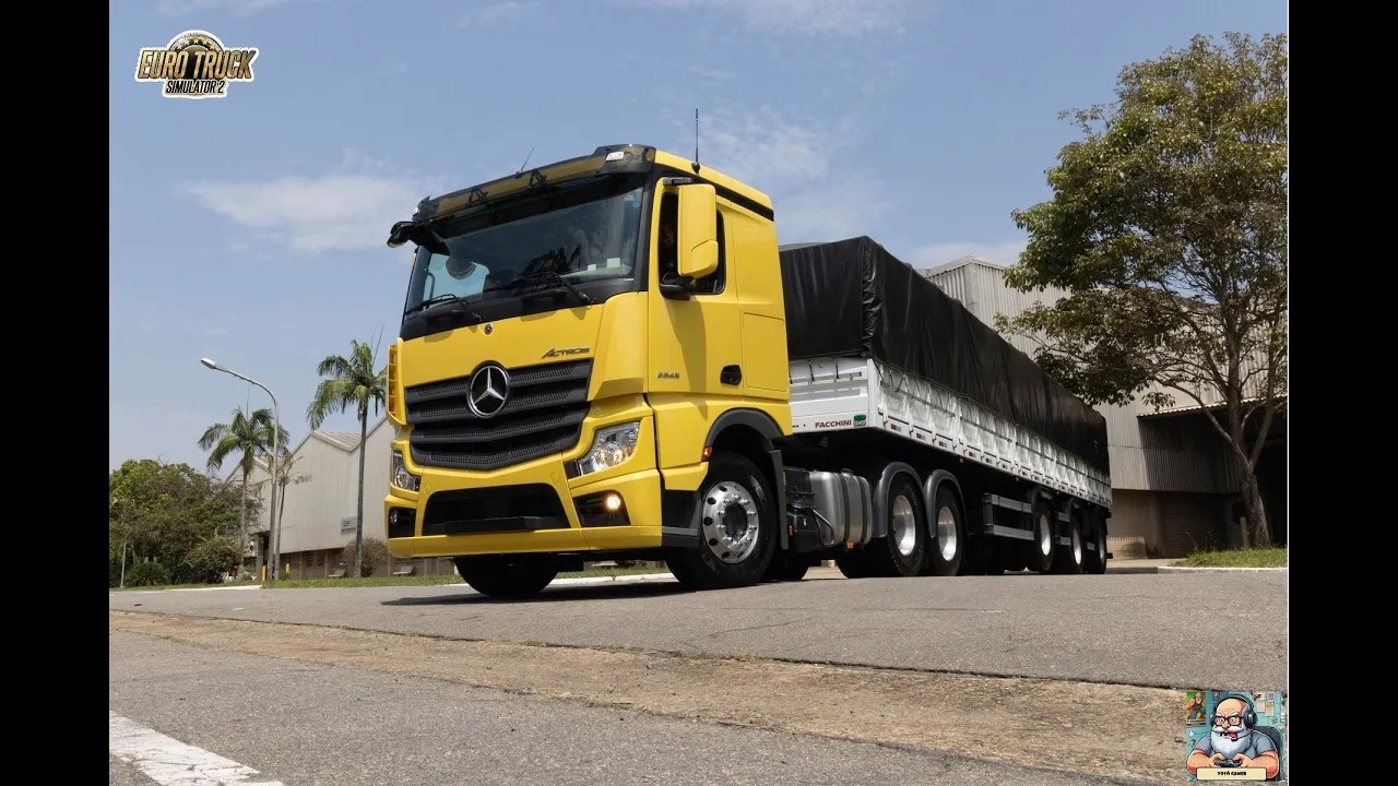 Euro Truck  Simulator 2 -  Bilbao (Esp)   até  Limoges (Fra)