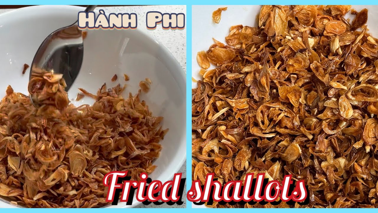 Hành phi. Fried shallots. #food #vietnamesetaste #fypシ #cooking #tuyenanngon 