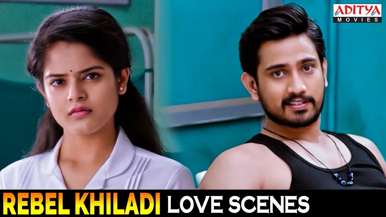 Rebel Khiladi Movie Love Scenes | Hindi Dubbed Movie | Raj Tarun, Riddhi Kumar | Aditya Movies