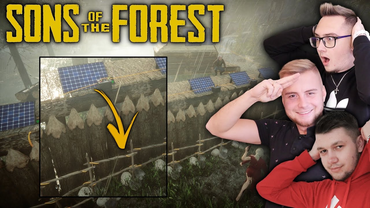 PŁOT POD NAPIĘCIEM - Ulepszamy OBRONĘ 😈 SONS of THE FOREST  Sezon 2 #22 😱  MAFIASOLECTEAM 😈