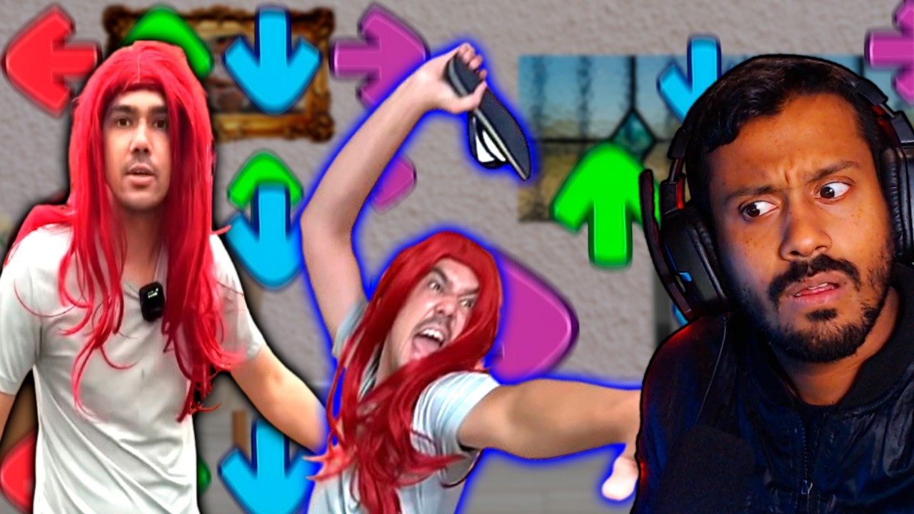 O MOD VIRAL BRASILEIRO FINALMENTE FICOU COMPLETO KKKKK!  FNF VS MATHEUS ERD