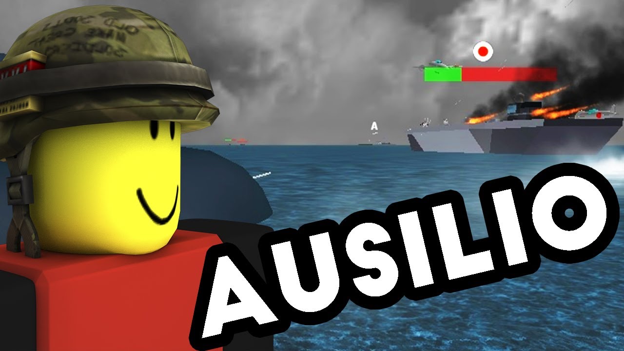 UNA GUERRA NAVAL en roblox