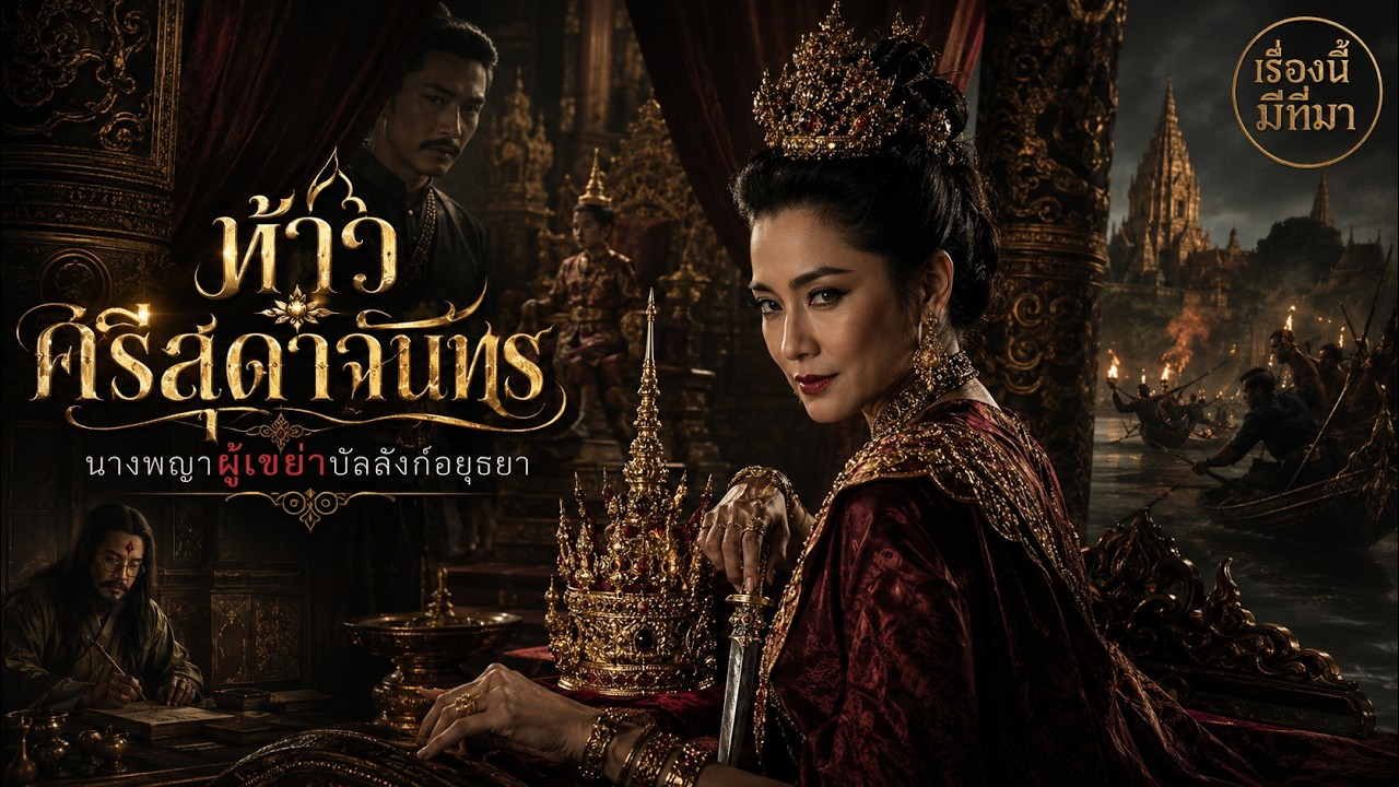 ท้าวศรีสุดาจันท์ - สตรีผู้เขย่าบัลลังก์กรุงศรีอยุธยา l ตำนานนี้มีที่มา EP.47