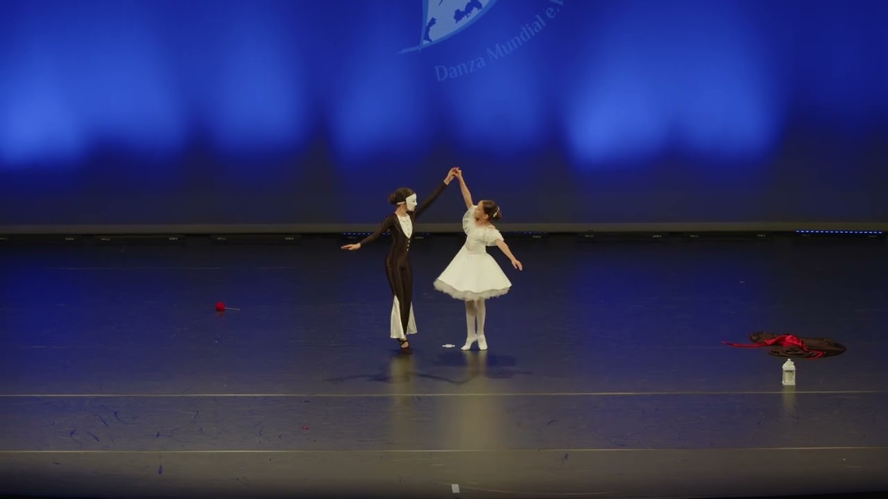 Световен финал Danza Mundial – Fréjus, 🇫🇷!🏅Ивон и Сияна - The Fantom of the opera 🎭💃 #DanzaMundial 🩰