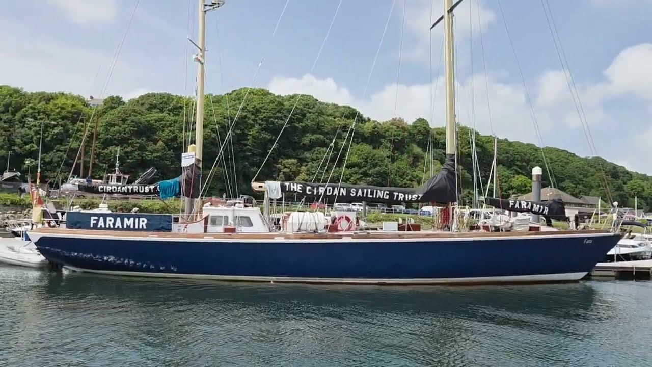 FARAMIR of The Cirdan Sailing Trust.