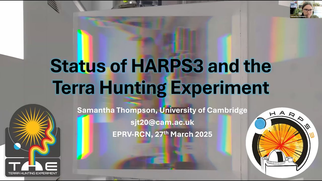 EPRV Colloquium March 2025 -- Dr. Sam Thompson
