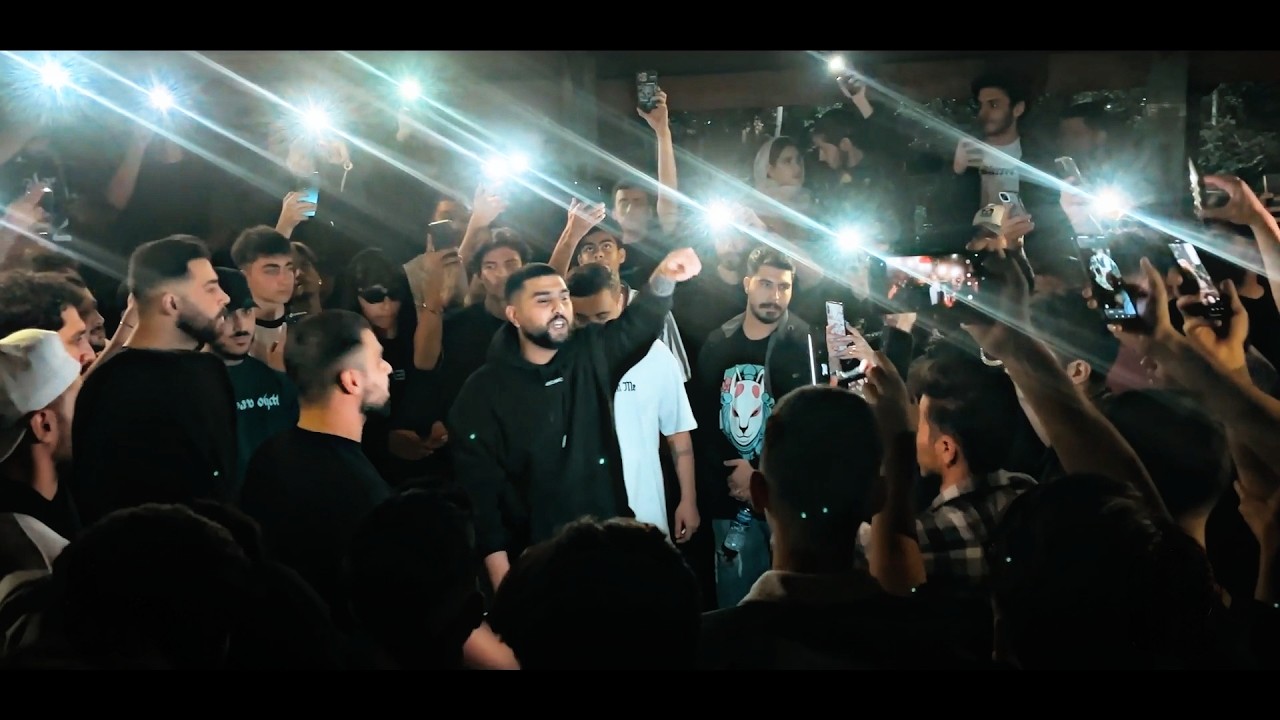 Illegal rap meeting in the parks of Tehran-Iran 2024(@AmirRibar   Live Performance)