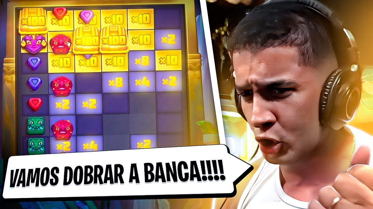 SE NAO TIVESSE TROLADO, ESSE ERA MAX WIN NO AZTEC CLUSTER!! HUDSON AMORIM
