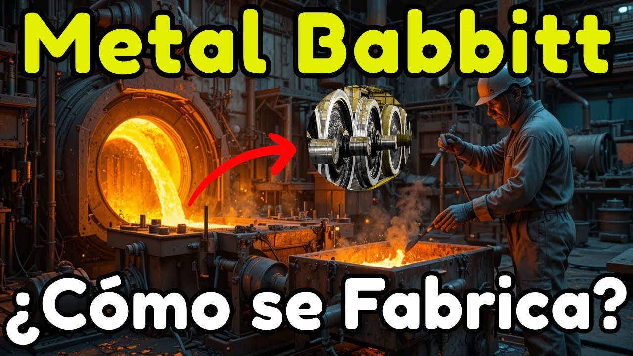 &iquest;C&oacute;mo se FABRICA el METAL BABBITT? | El Secreto Antifricci&oacute;n