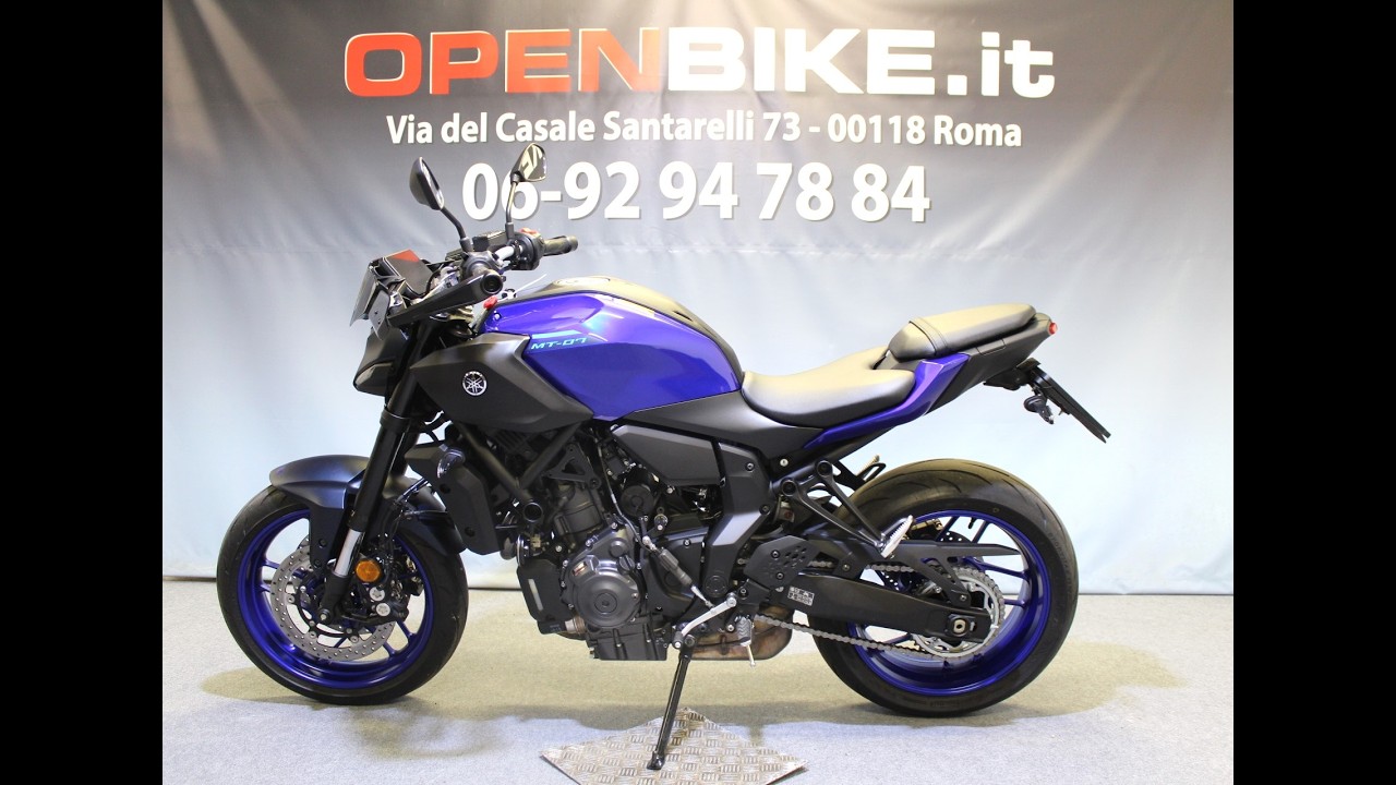 Yamaha MT-07 Euro 5+ Anno 06/2025 Km 2.100 - www.openbike.it
