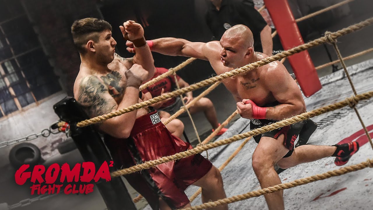 GROMDA 2: Walki na gołe pięści. Krwawy piątek już 28 sierpnia. Brutalne i efektowne nokauty!