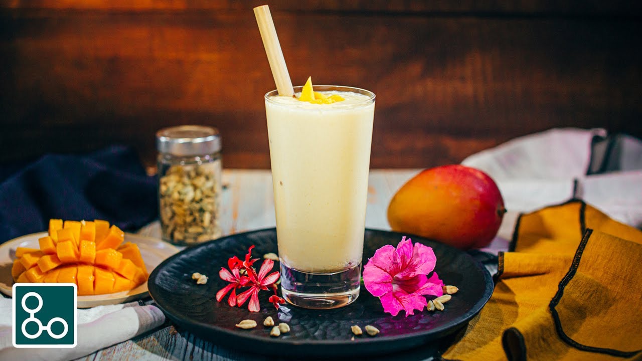 Lassi à la mangue (boisson fraîche pour l'été, c'est le milkshake version indienne) - YouCookCuisine