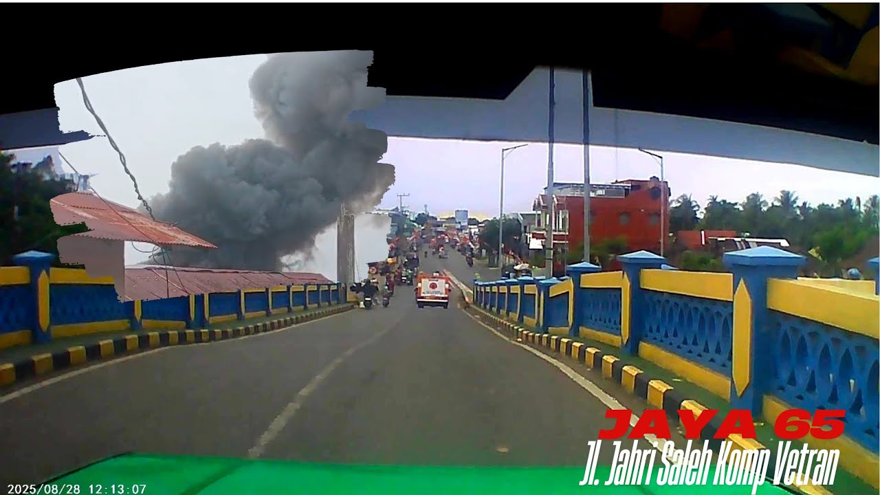 #51 Fast Respon Jaya 65/10.11 Kebakaran Jl. Jahri Saleh Komp Vetran (28-08-2025) 