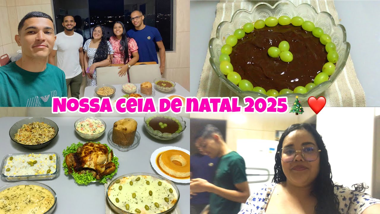 NOSSA CEIA DE NATAL 2025!🎄❤️