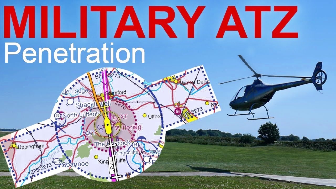 Flying through MILITARY AIRSPACE - RAF Wittering MATZ