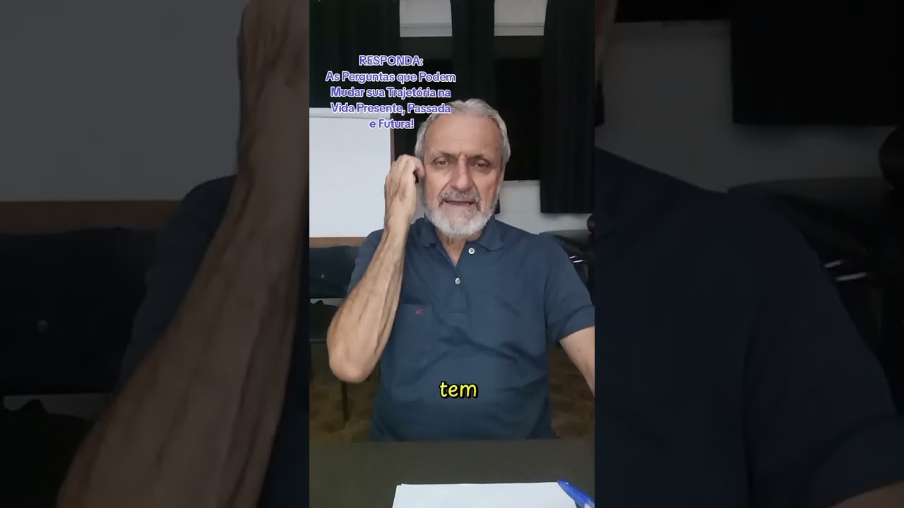 AS PERGUNTAS QUE PODEM MUDAR SUA HISTÓRIA DE VIDA PASSADA, PRESENTE E FUTURA...