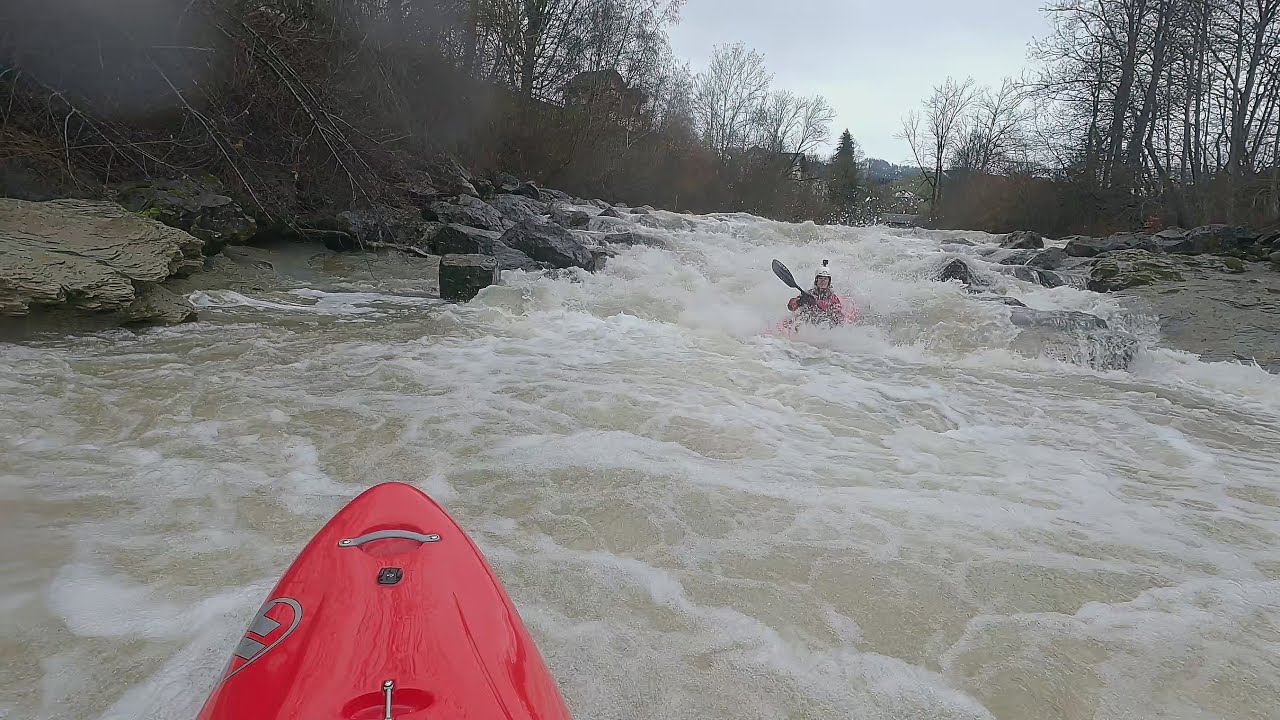 Kayaking Entlen and kleine Emme