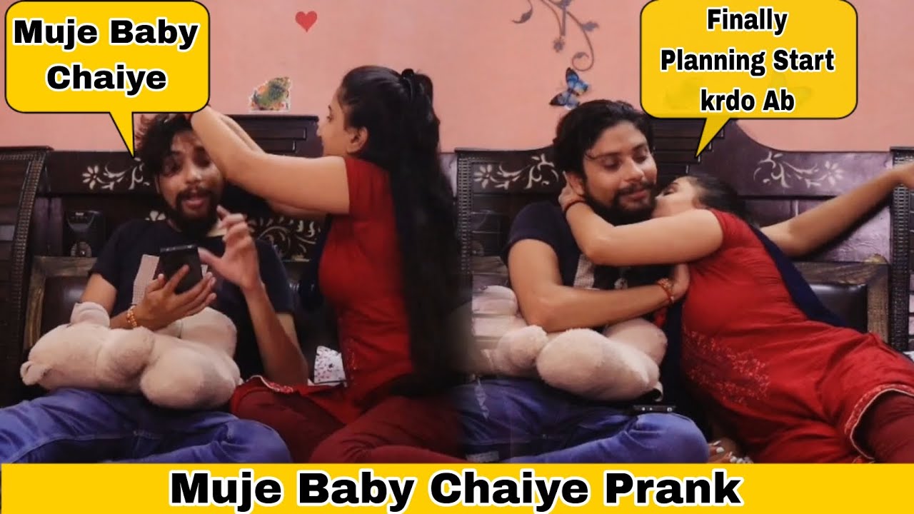 Muje Baby Chaiye. Prank On My Wife Preeti || Love You || Miss You Bhai 🙏