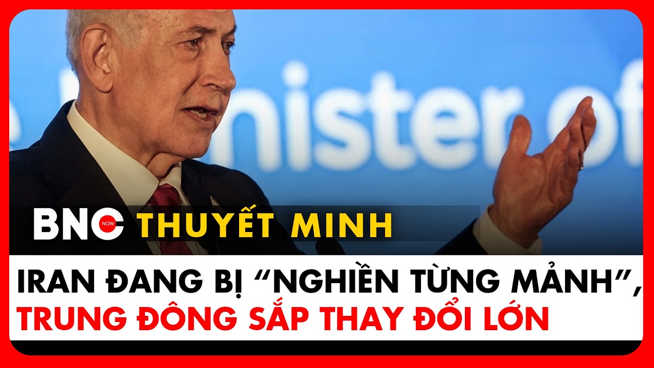 Thuyết minh: Thủ tướng Israel mở họp báo cập nhật tình hình chiến tranh Iran giữa căng thẳng
