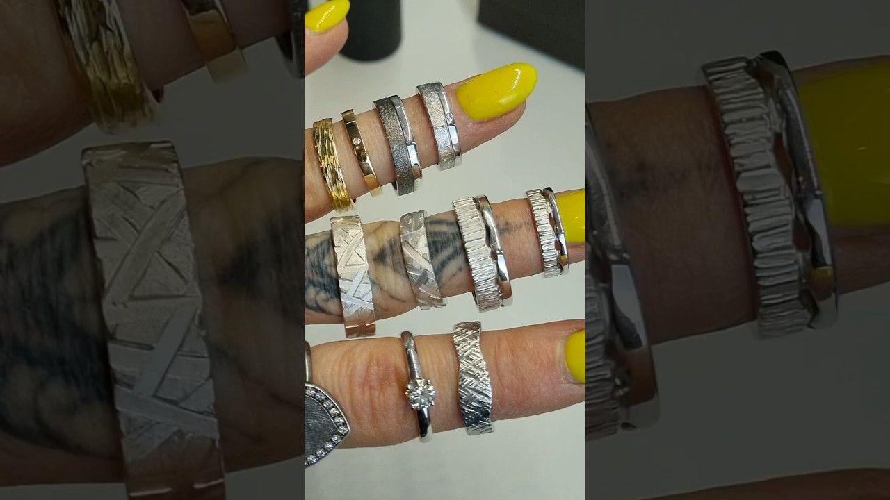 Handmade rings ✨ #fedi #anello #gioielli #jewellery #jewelrydesigner #handmadejewelry #design #art