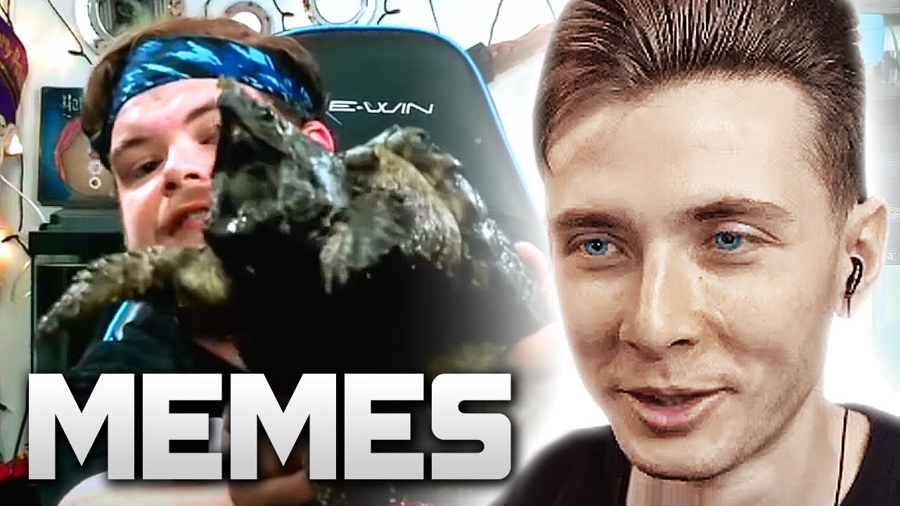 ХЕСУС СМОТРИТ МЕМЫ | REACTION TO DAILY DOSE OF INTERNET | РЕАКЦИЯ