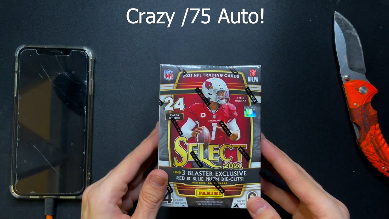 CRAZY HIT ASMR Make My Money Back Ripping Challenge 2021 Select Football Blaster Box Unboxing Sounds