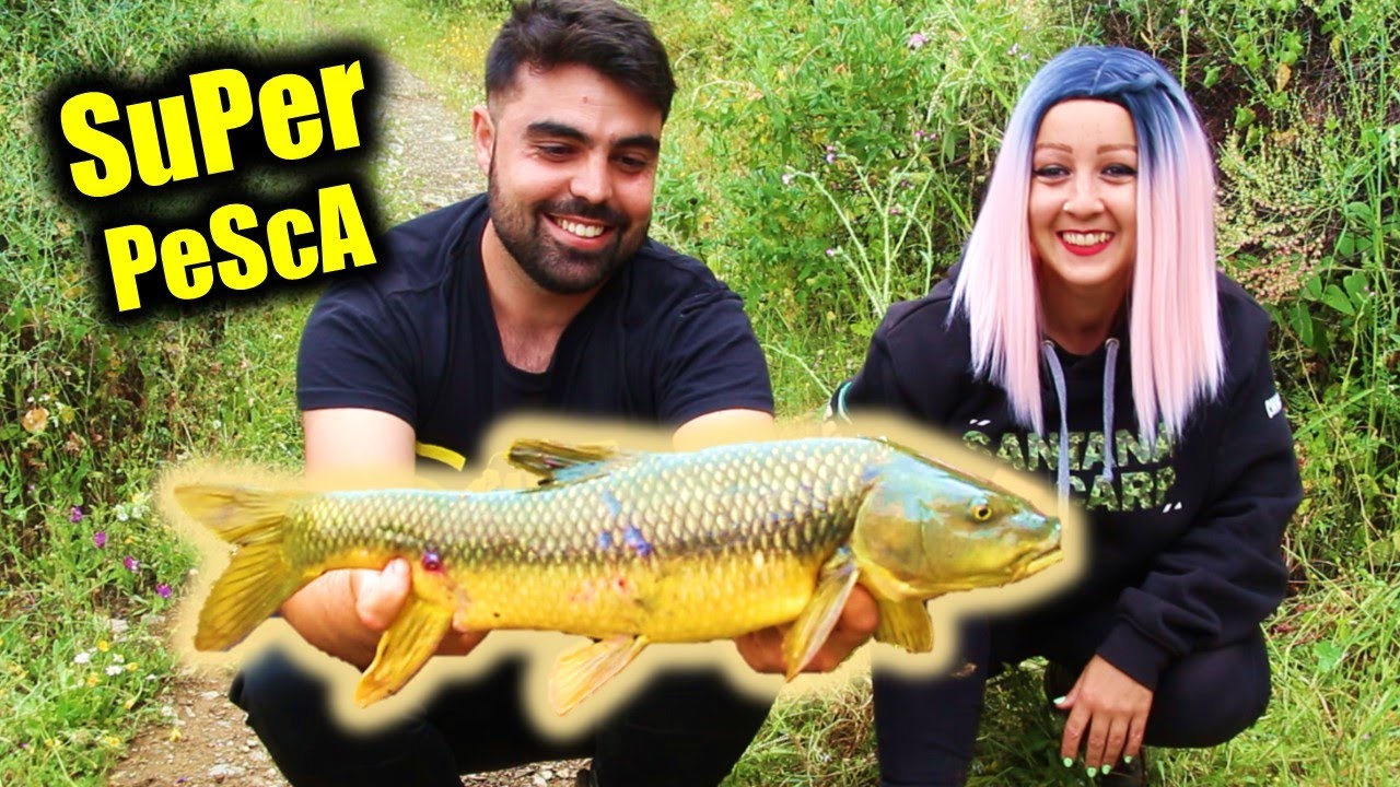 PESCAMOS 💥 muchas CARPAS (en un agujero)😲 con SANTANA y vemos la tienda  👀 Carpfishing