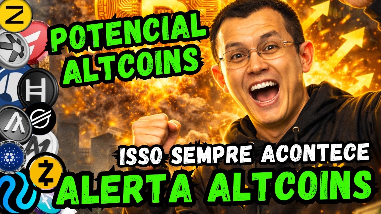 🔴ALERTA ALTCOINS🔴ESSE PADR&Atilde;O GR&Aacute;FICO💥RISCO CONTROLADO💥NINGU&Eacute;M EST&Aacute; VENDO O QUE PODE ACONTECER📉 💰