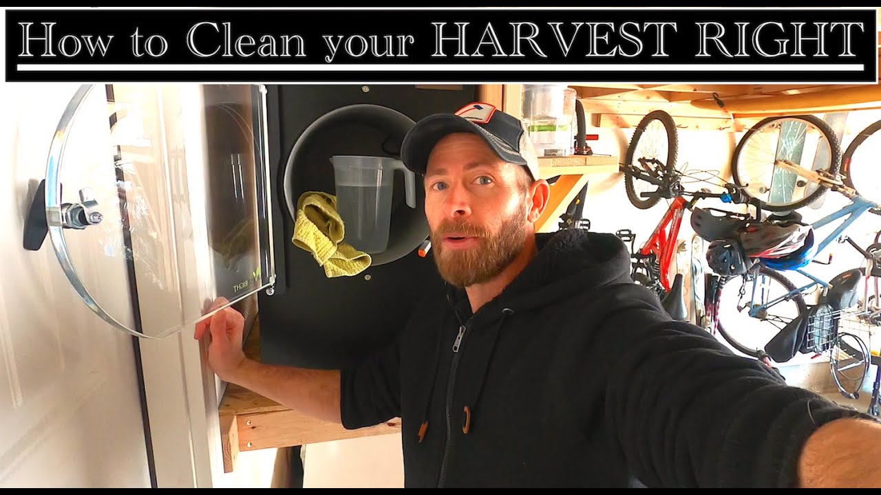 HOW TO Clean the HARVEST RIGHT Freeze Dryer | Harvest Right Maintenance | Wandering Wassoms - S2.E10